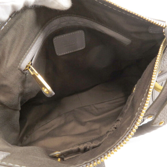 Chloe Marcie Leather Handbag - Picture 5 of 10